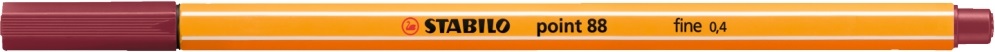 Stabilo Point 88/19 bíborvörös tűfilc