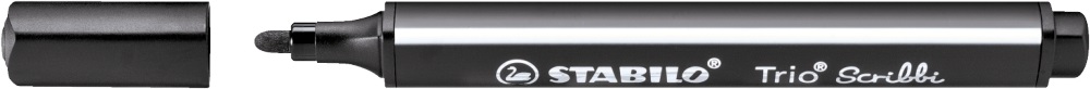 Stabilo Trio Scribbi fekete filctoll