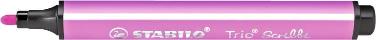 Stabilo Trio Scribbi pink filctoll