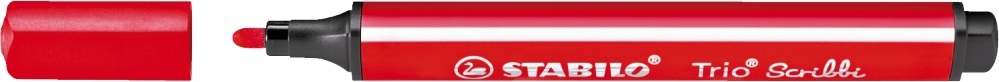 Stabilo Trio Scribbi piros filctoll