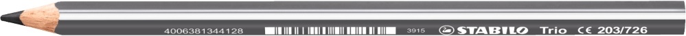 Stabilo Trio thick 203/726 szürke vastag színes ceruza