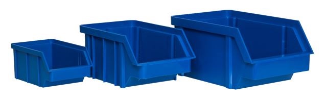 Stalflex BIN-L-B kék színű nagy méretű tárolódoboz