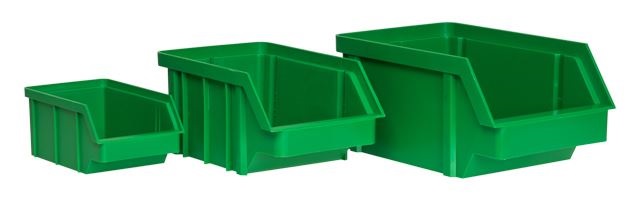Stalflex BIN-L-G zöld színű nagy méretű tárolódoboz