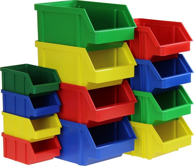 Stalflex BIN-S-Y sárga színű kis méretű tárolódoboz
