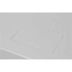 Stalflex CRC19-6U-330GG 19" 6U 330mm mély lapraszerelt szürke üveg ajtós fali rack sarokszekrény