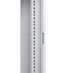 Stalflex RC19-9U-450GGP Pro 19" 9U 450 mm mély lapraszerelt szürke üveg ajtós fali rack szekrény