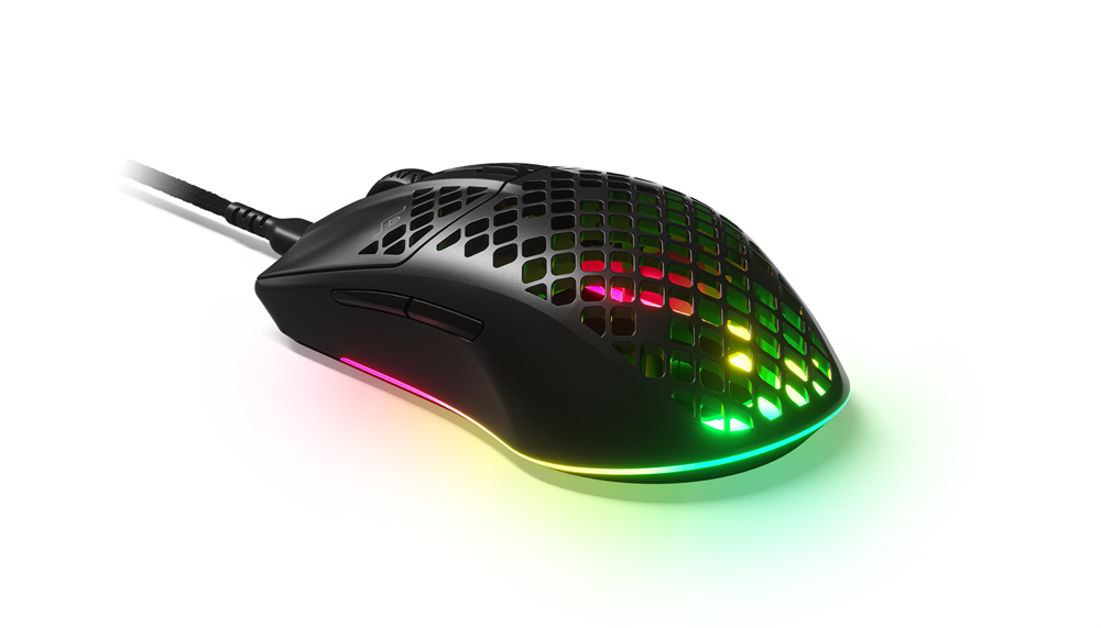 SteelSeries Aerox 3 (2022) Onyx fekete optikai gamer egér