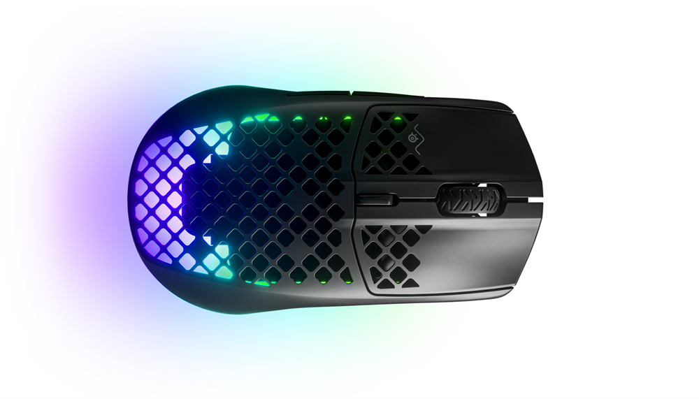 SteelSeries Aerox 3 (2022) Onyx wireless fekete optikai gamer egér