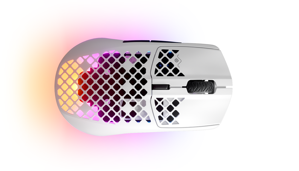 SteelSeries Aerox 3 (2022) Snow wireless fehér optikai gamer egér