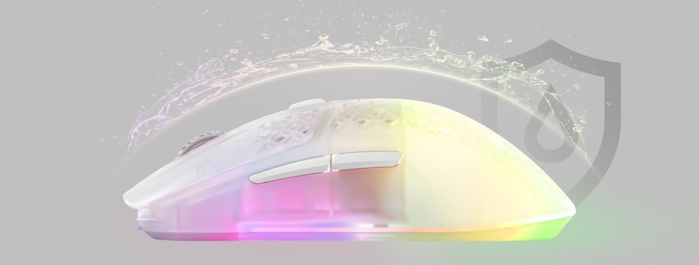 SteelSeries Aerox 3 Ghost vezeték nélküli gamer egér