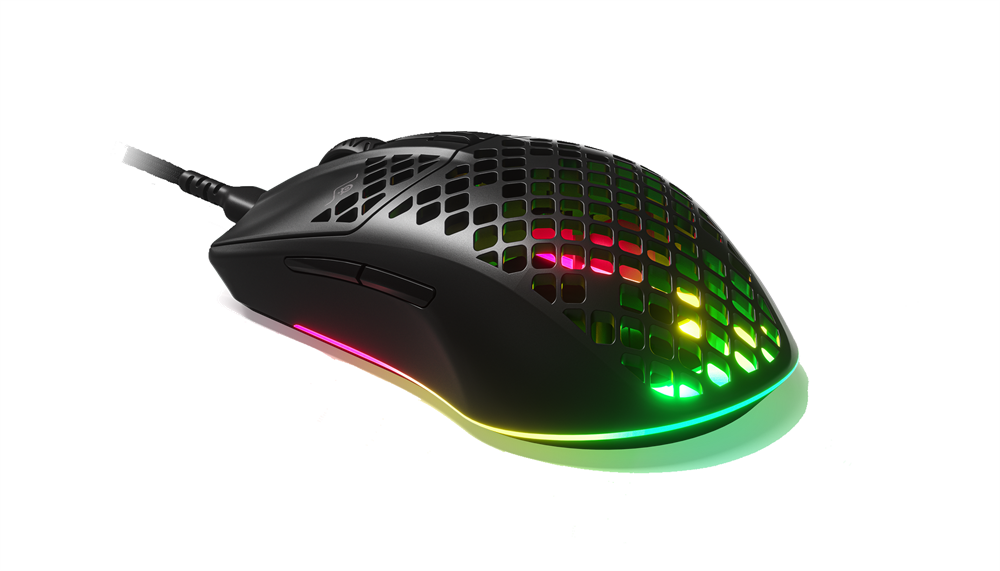 SteelSeries Aerox 3 fekete optikai gamer egér