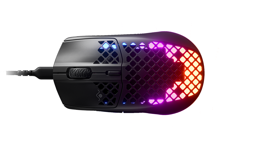 SteelSeries Aerox 3 fekete optikai gamer egér