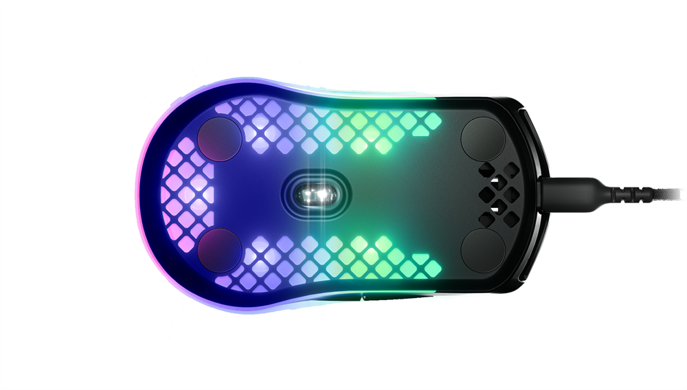 SteelSeries Aerox 3 fekete optikai gamer egér