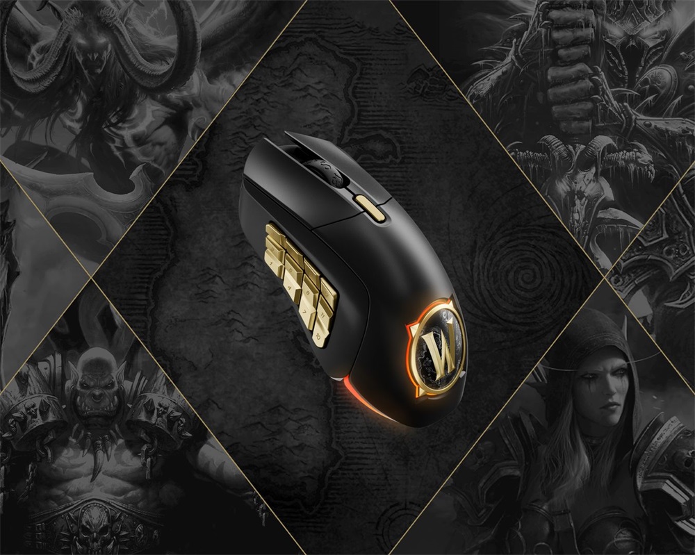 SteelSeries Aerox 9 WOW Edition vezetél nélküli gamer egér