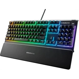 SteelSeries Apex 3 UK fekete gamer billentyűzet