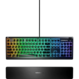 SteelSeries Apex 3 UK fekete gamer billentyűzet