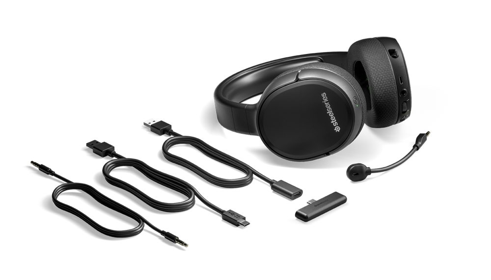 SteelSeries Arctis 1 Wireless X Xbox Series X fekete gamer headset