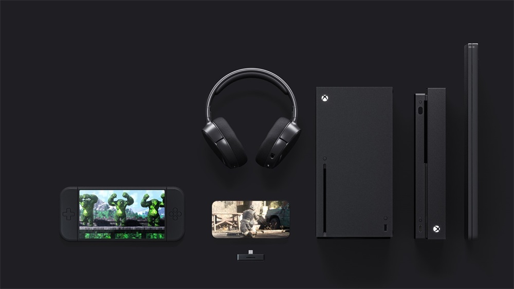 SteelSeries Arctis 1 Wireless X Xbox Series X fekete gamer headset