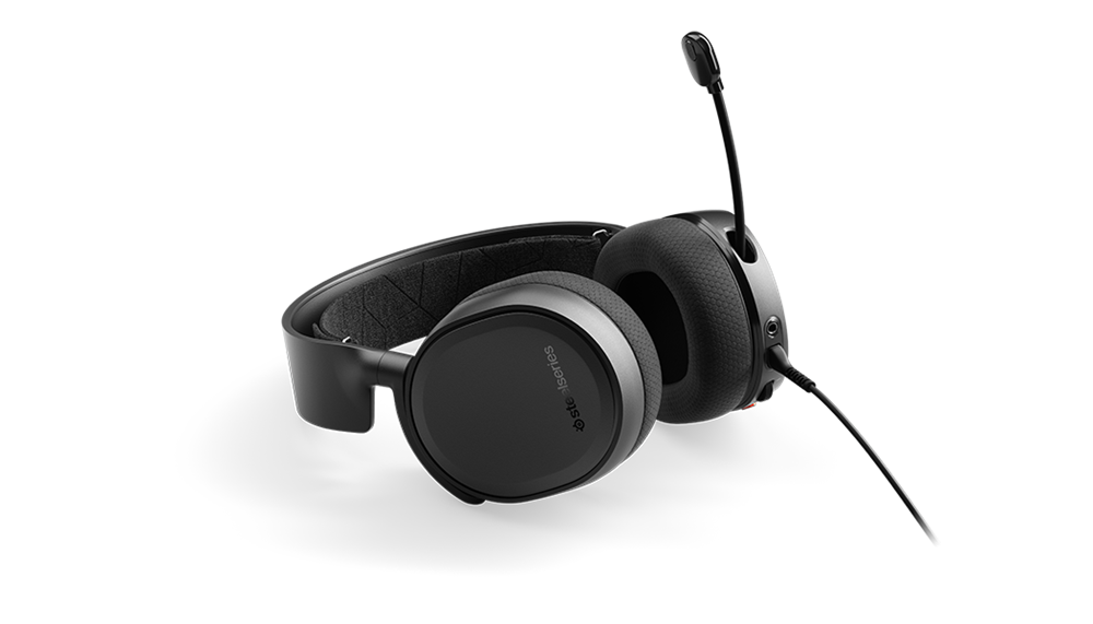SteelSeries Arctis 3 3,5 Jack fekete gamer headset