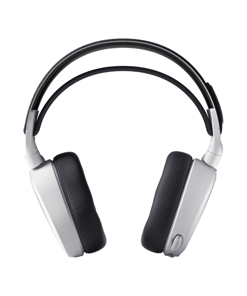 SteelSeries Arctis 7+ fehér vezeték nélküli gamer headset