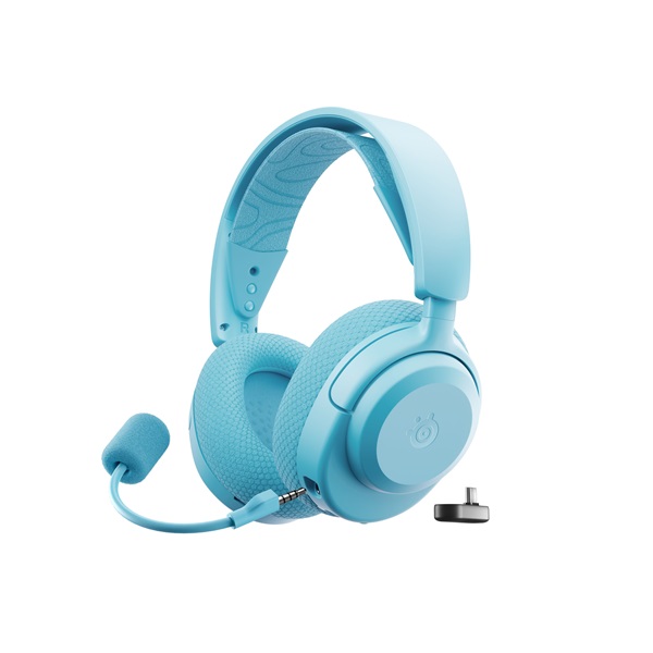 SteelSeries Arctis Nova 3P vezeték nélküli kék gamer headset