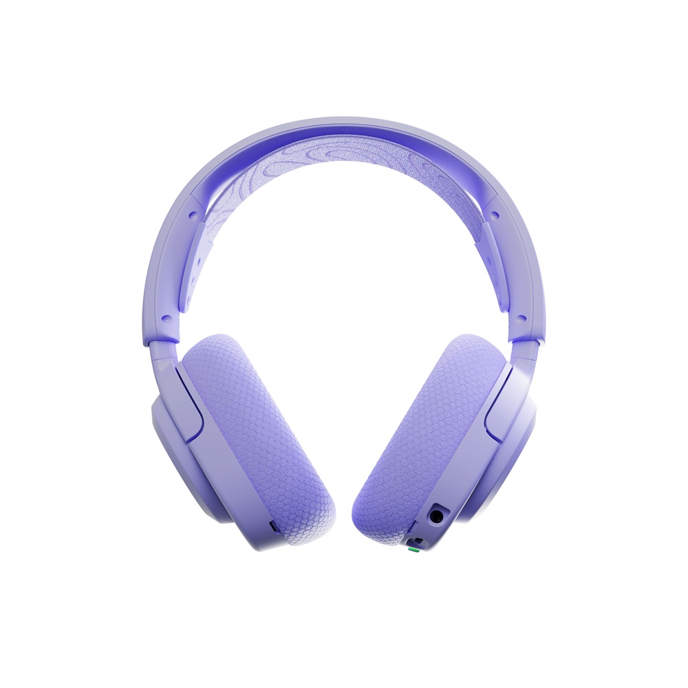 SteelSeries Arctis Nova 3P vezeték nélküli lila gamer headset