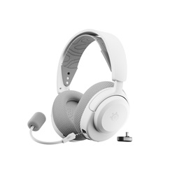 SteelSeries Arctis Nova 3X vezeték nélküli fehér gamer headset