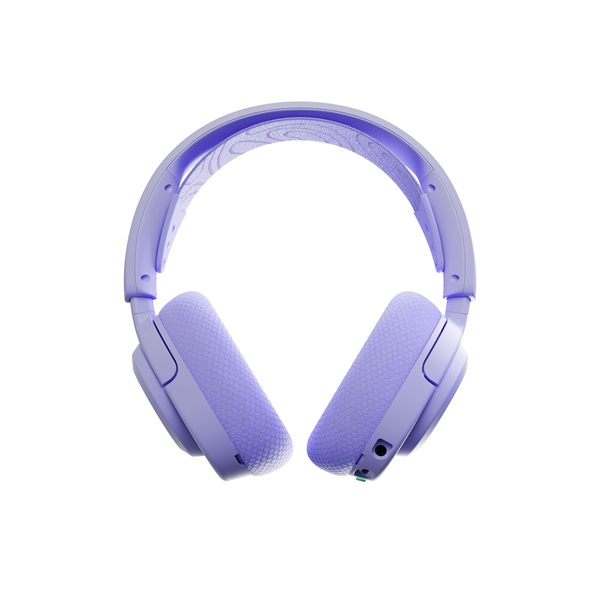 SteelSeries Arctis Nova 3X vezeték nélküli lila gamer headset