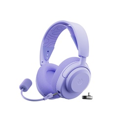 SteelSeries Arctis Nova 3X vezeték nélküli lila gamer headset