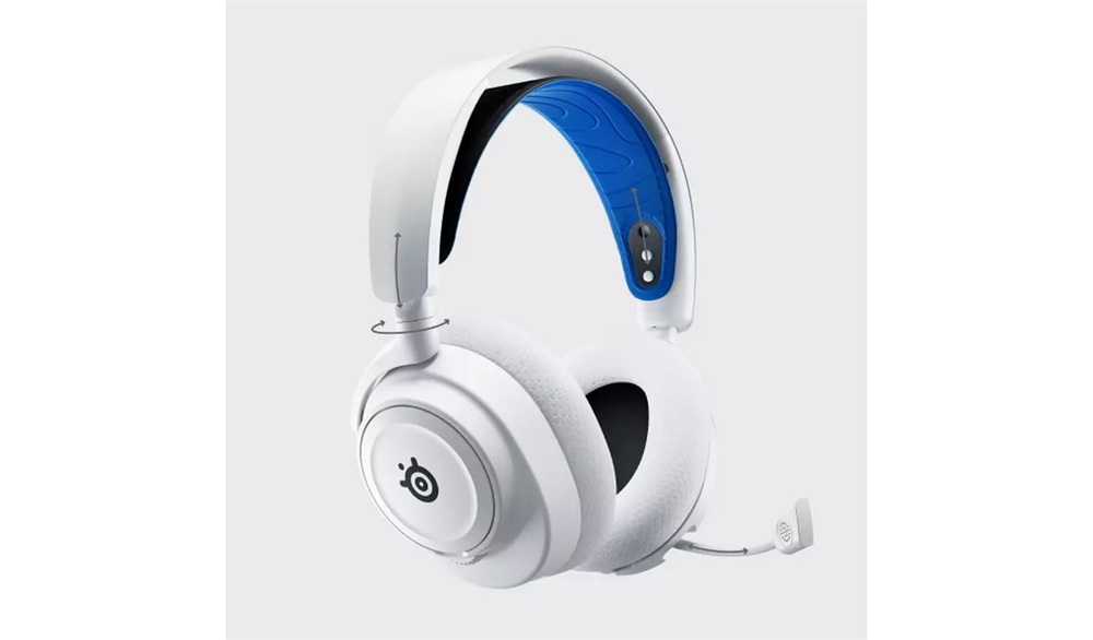 SteelSeries Arctis Nova 7P vezeték nélküli fehér gamer headset