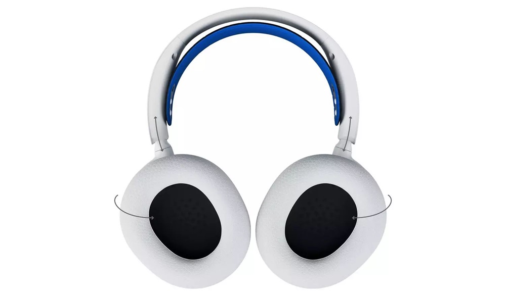 SteelSeries Arctis Nova 7P vezeték nélküli fehér gamer headset