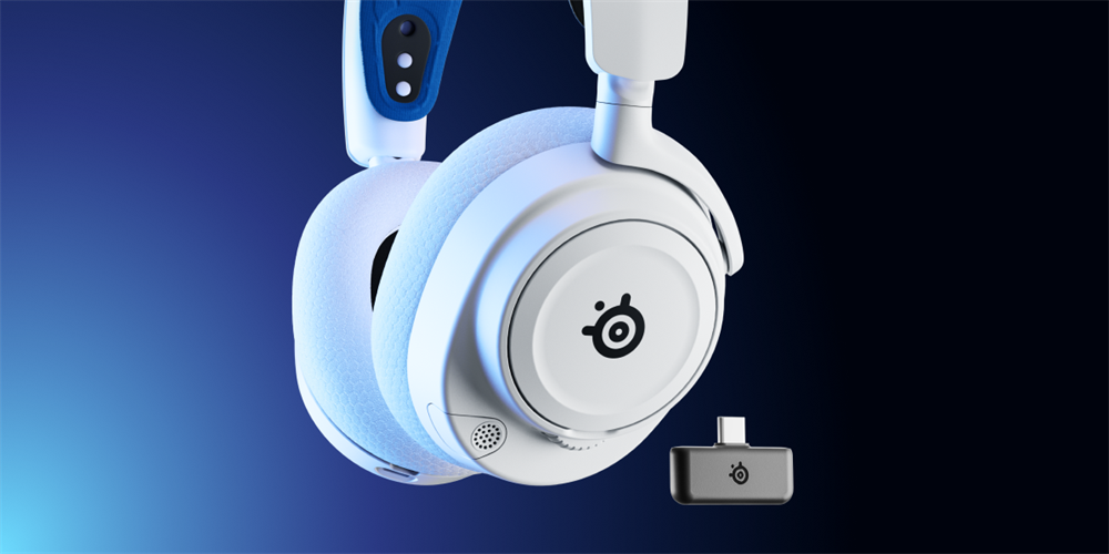 SteelSeries Arctis Nova 7P vezeték nélküli fehér gamer headset