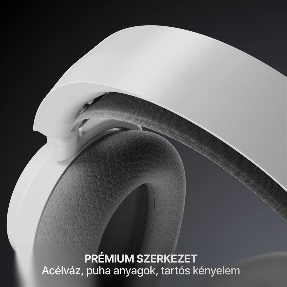 SteelSeries Arctis Nova 7 Gen 2 vezeték nélküli fehér gamer headset