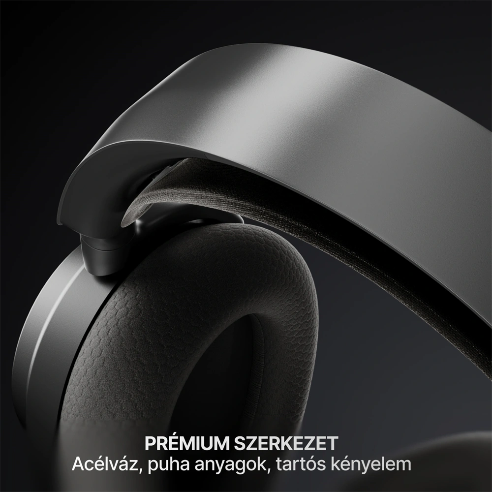 SteelSeries Arctis Nova 7 Gen 2 vezeték nélküli fekete gamer headset