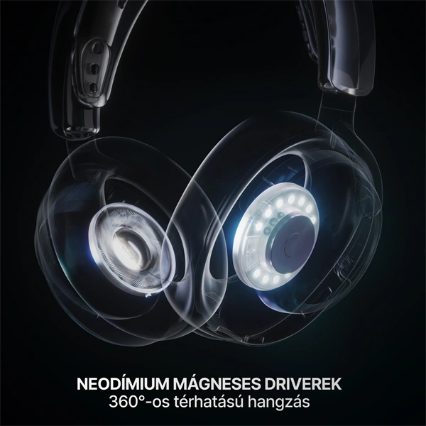 SteelSeries Arctis Nova 7 Gen 2 vezeték nélküli rózsaszín gamer headset