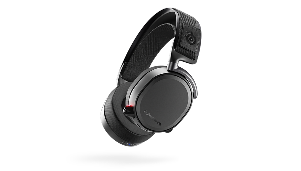 SteelSeries Arctis Pro Wireless fekete gamer headset