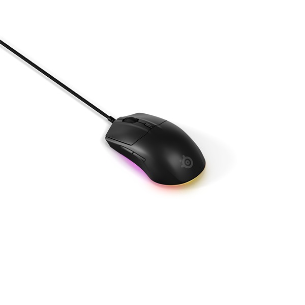 SteelSeries Rival 3 Gen 2 vezetékes fekete gamer egér
