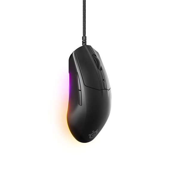 SteelSeries Rival 3 Gen 2 vezetékes fekete gamer egér