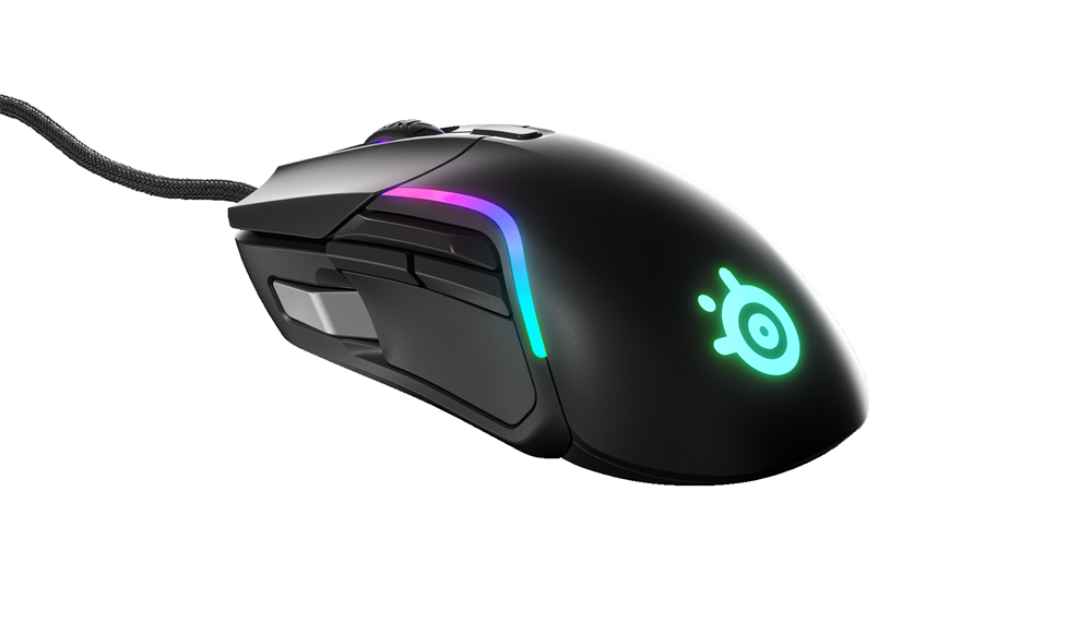 SteelSeries Rival 5 fekete optikai gamer egér