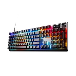 Steelseries 64661 Apex Pro Gen 3 UK fekete gamer billentyűzet