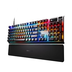 Steelseries 64661 Apex Pro Gen 3 UK fekete gamer billentyűzet
