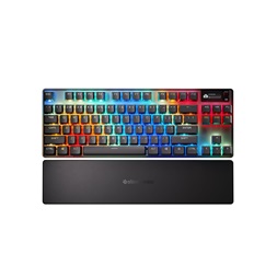 Steelseries 64872 Apex Pro TKL Gen 3 UK vezeték nélküli fekete gamer billentyűzet