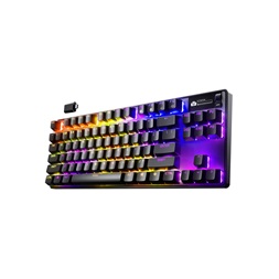 Steelseries 64872 Apex Pro TKL Gen 3 UK vezeték nélküli fekete gamer billentyűzet