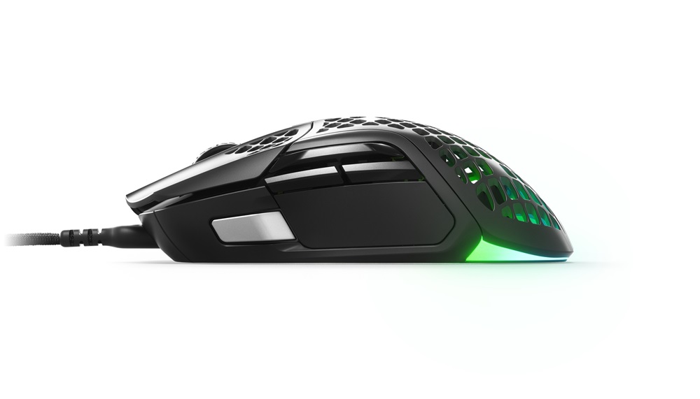 Steelseries Aerox 5 vezetékes fekete gamer egér