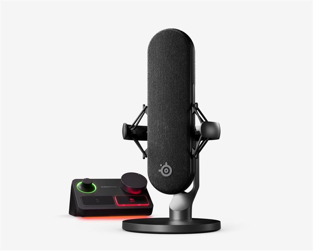Steelseries Alias Pro fekete mikrofon