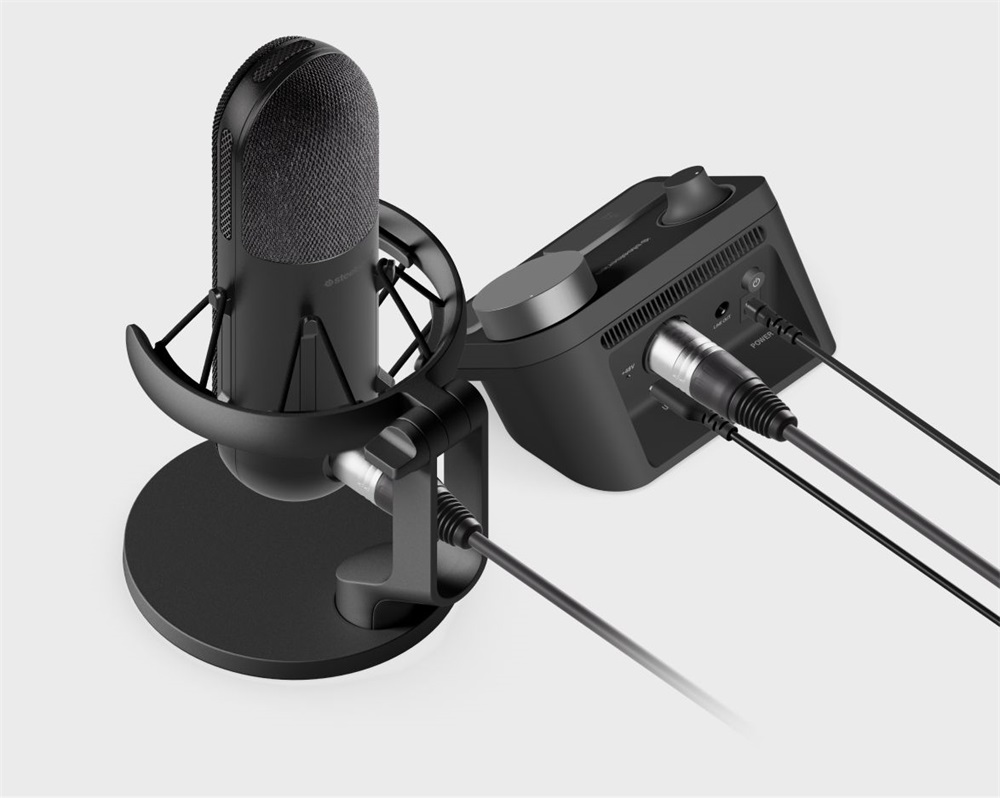 Steelseries Alias Pro fekete mikrofon