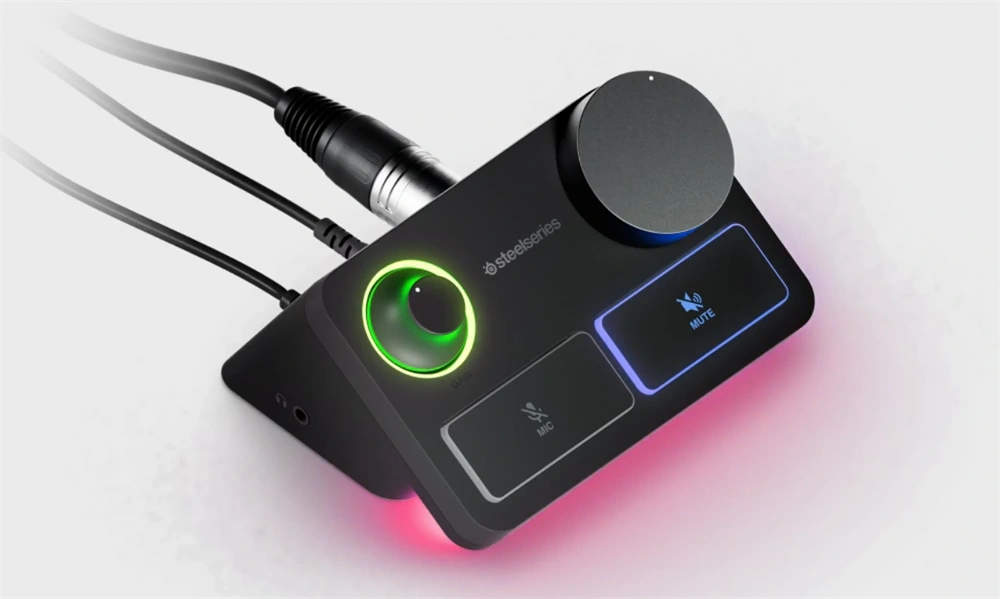 Steelseries Alias Pro fekete mikrofon