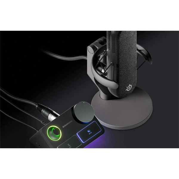 Steelseries Alias Pro fekete mikrofon