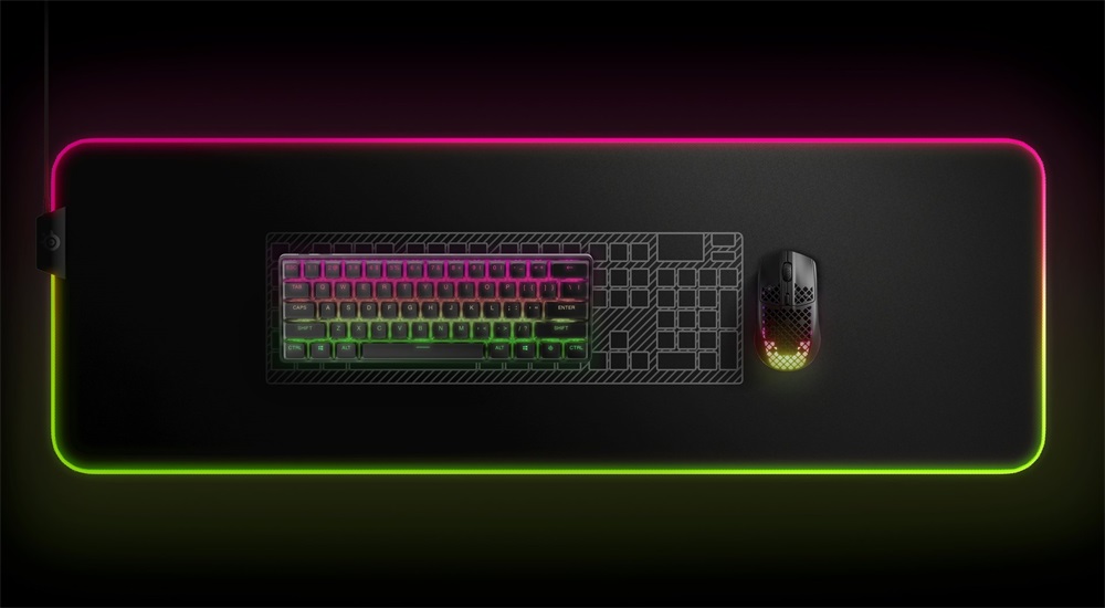 Steelseries Apex Pro Mini UK vezeték nélküli gamer billentyűzet