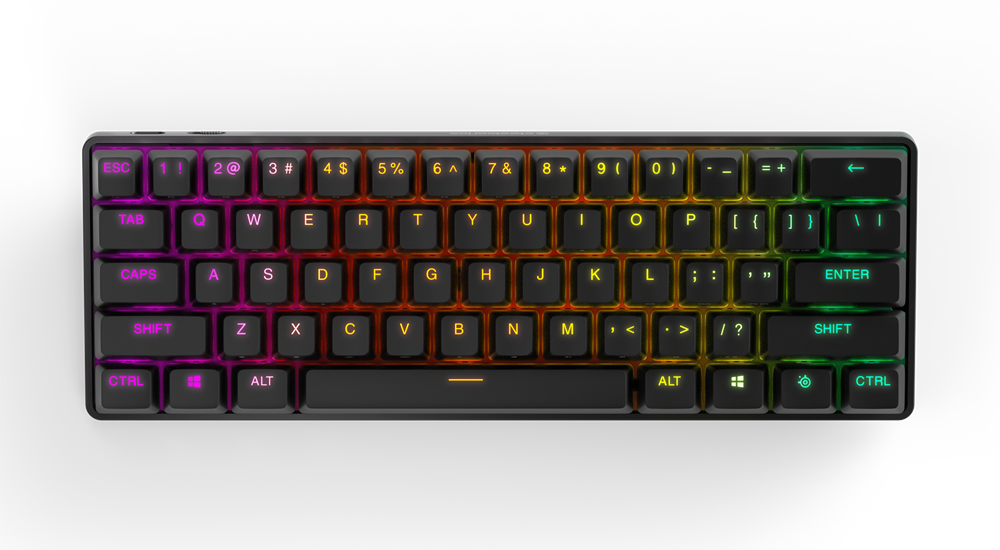 Steelseries Apex Pro Mini UK vezeték nélküli gamer billentyűzet